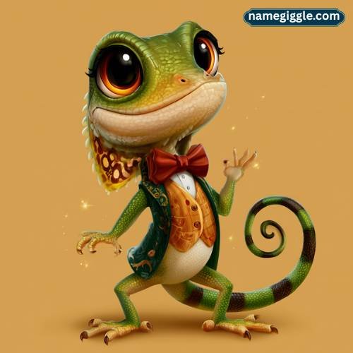 Clever Funny Lizard Names