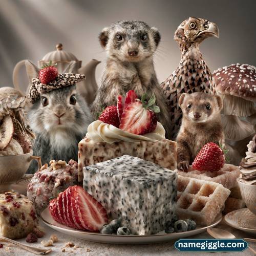 Food-Inspired Funny Animal Names