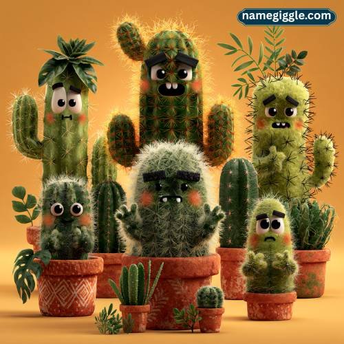 Funny Cactus Names