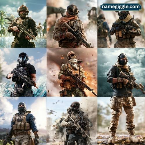 Funny Call of Duty Names for Boys