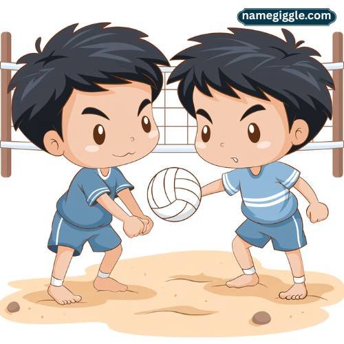 Funny Men's Volleyball Team Names
