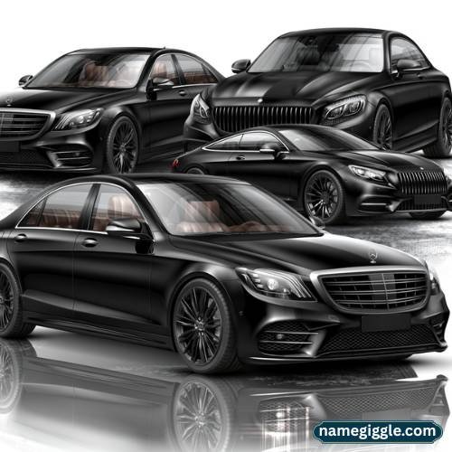 Funny Names for Black Cars