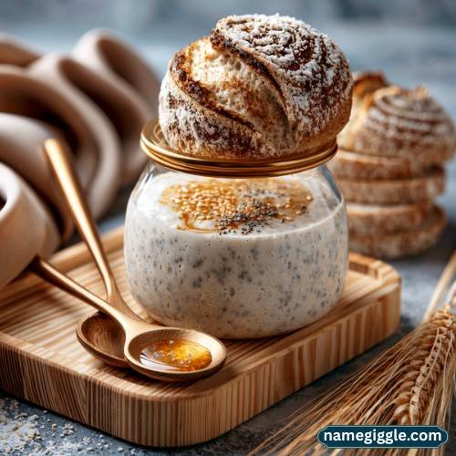 Funny Sourdough Starter Names Inspired by Food