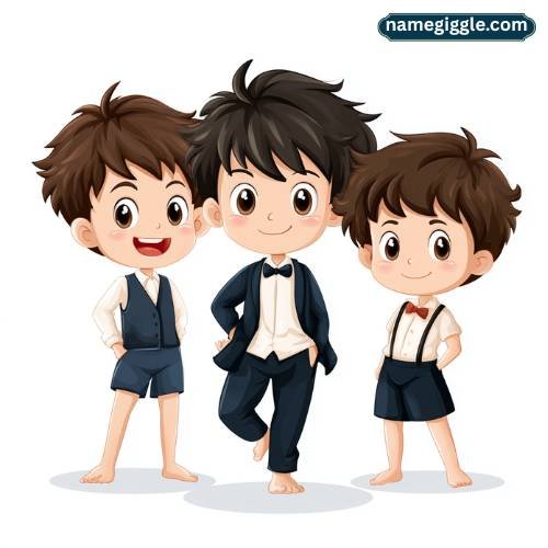 Funny Trio Names for Boys
