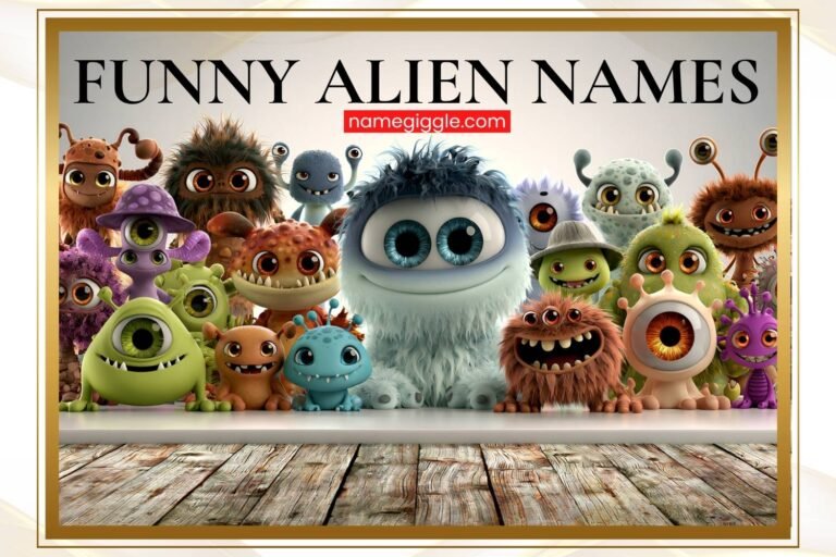 funny alien names