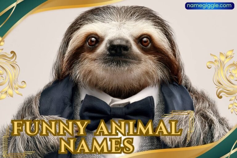 funny animal names