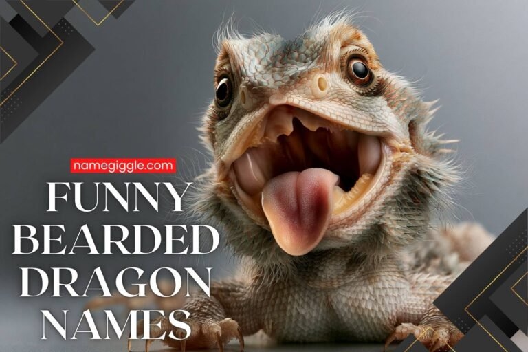 funny bearded dragon names