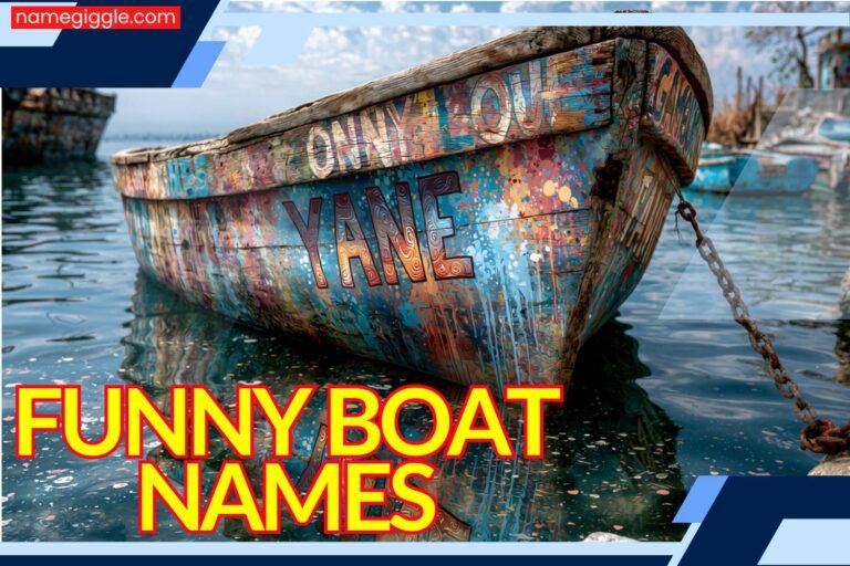 funny boat names