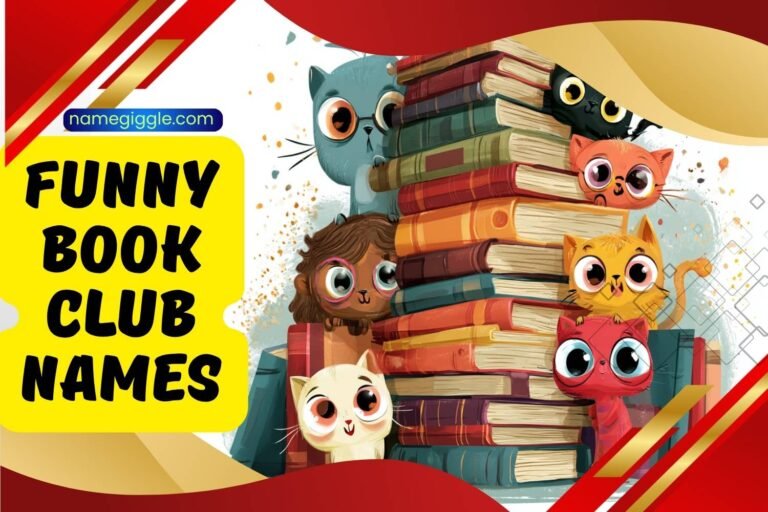 funny book club names