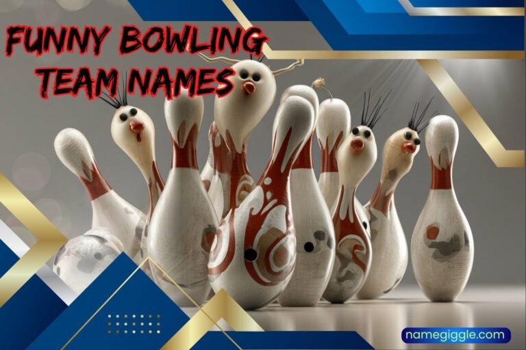 funny bowling team names