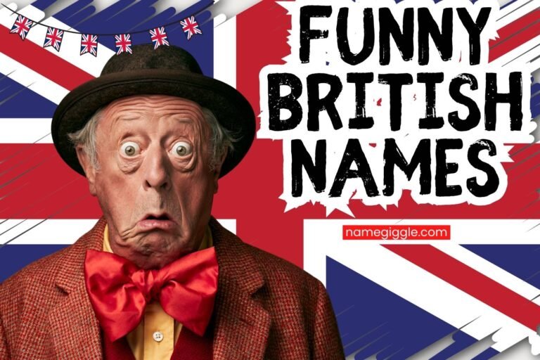 funny british names