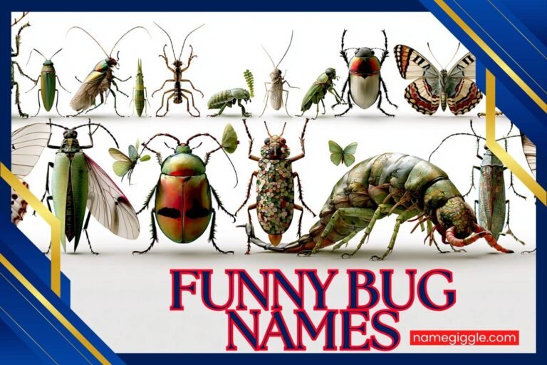 funny bug names