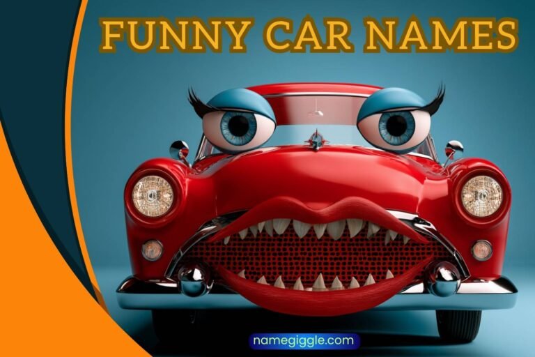 funny car names