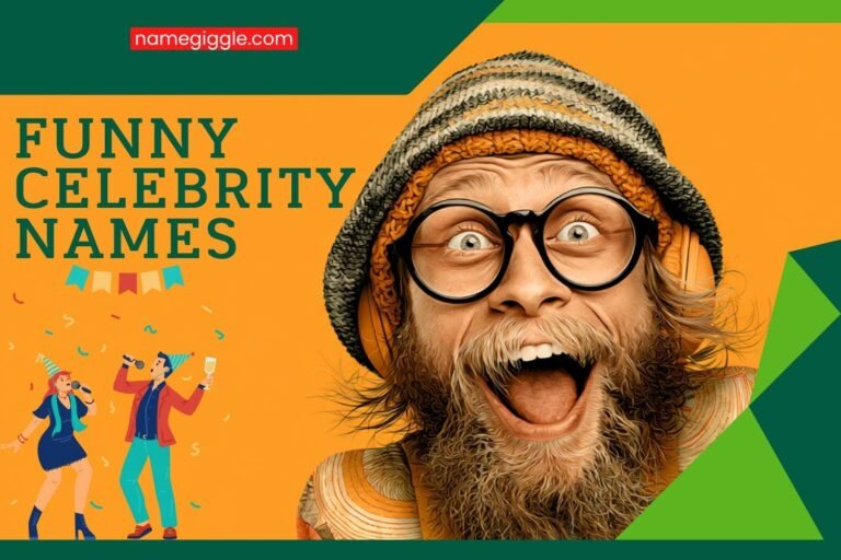 funny celebrity names