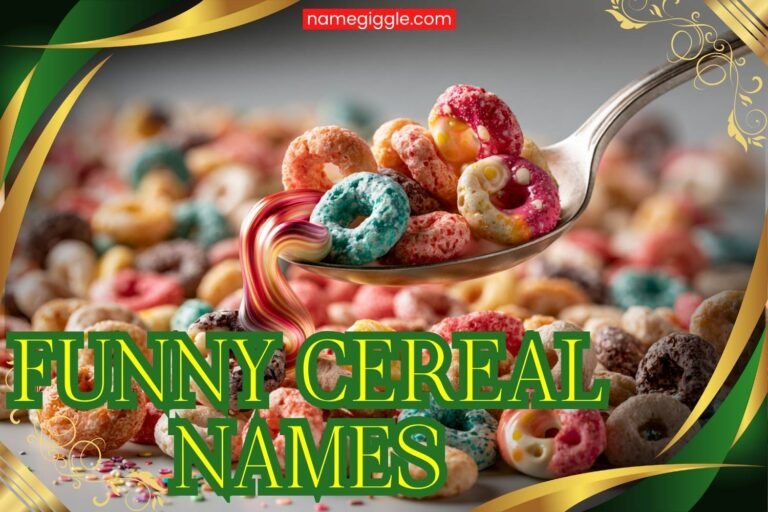 funny cereal names