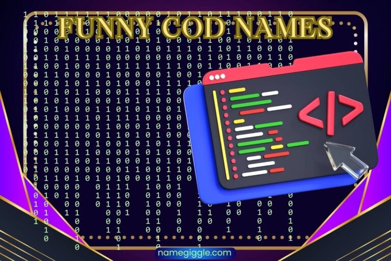 funny cod names