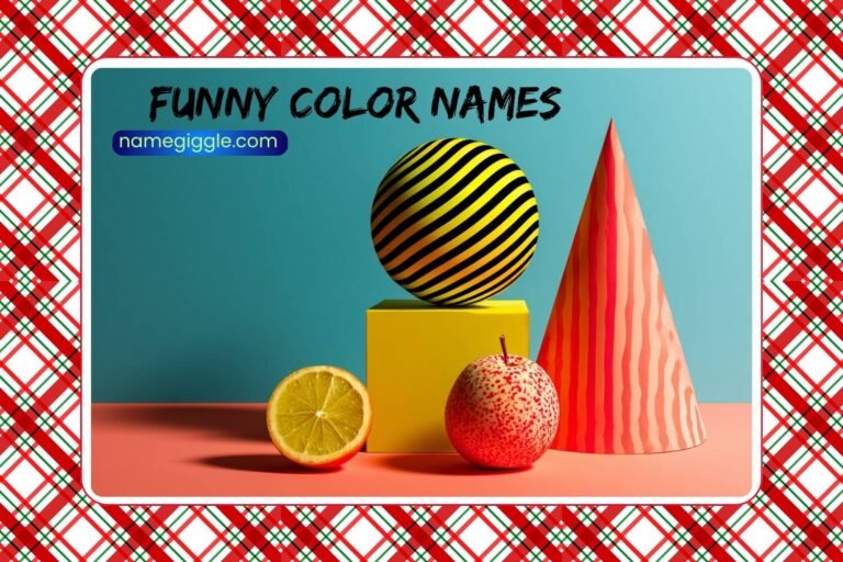 funny color names