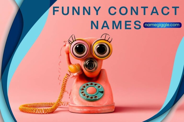 funny contact names