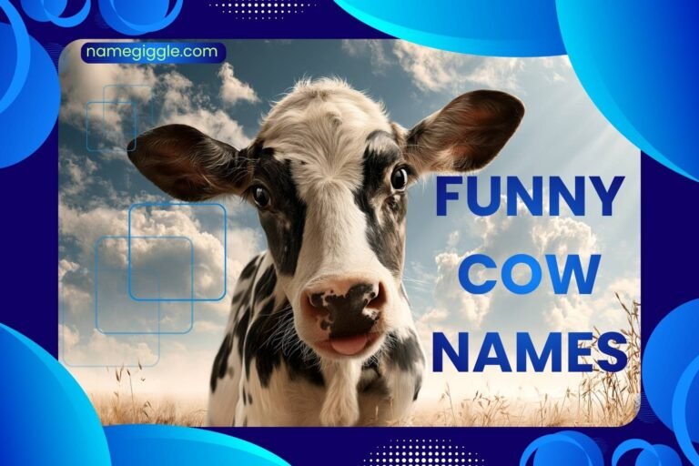 funny cow names