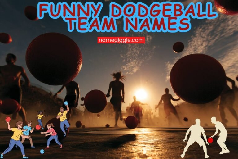 funny dodgeball team names