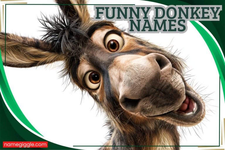 funny donkey names