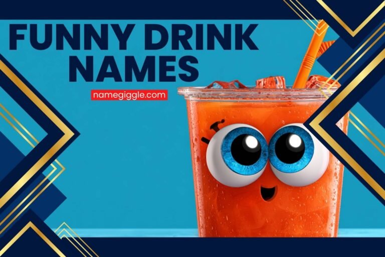 funny drink names