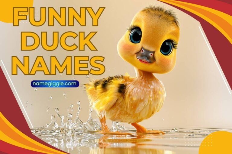 funny duck names
