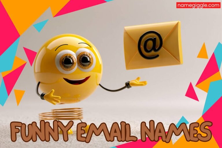 funny email names