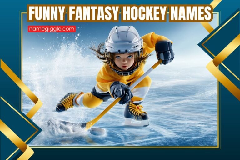 funny fantasy hockey names