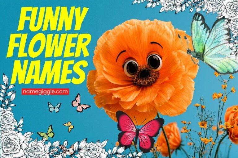 funny flower names