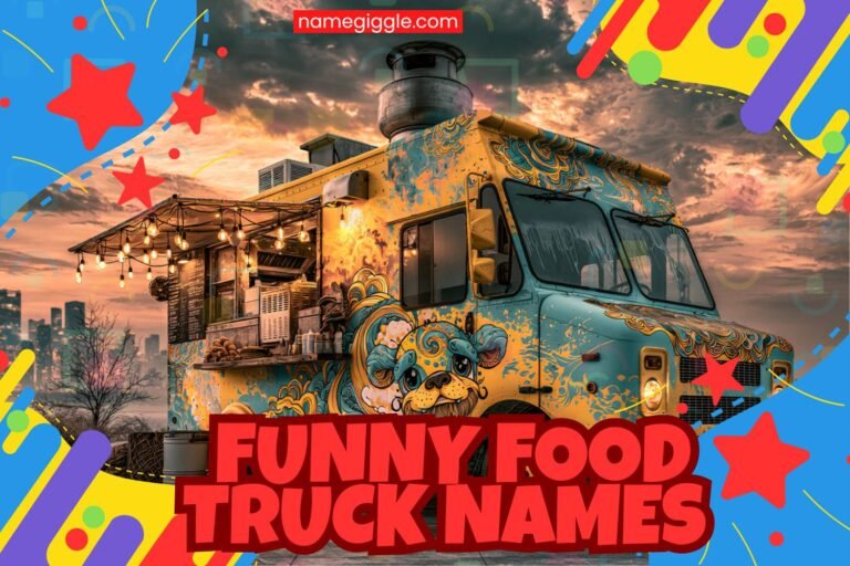 funny food truck names