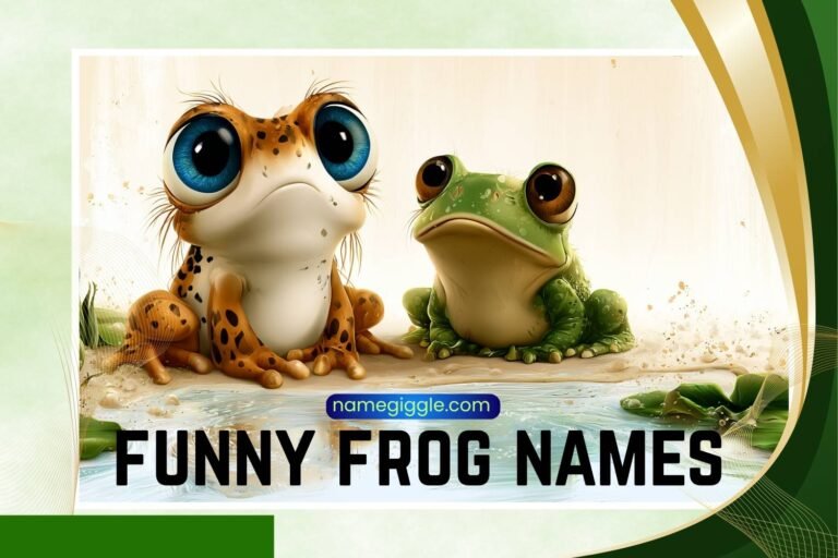 funny frog names