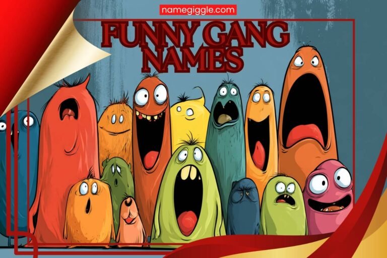 funny gang names