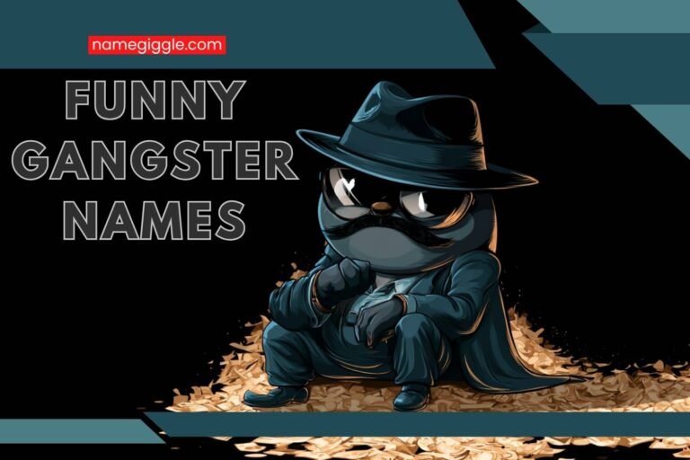 funny gangster names