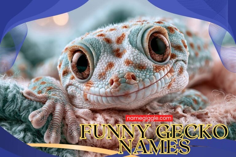 funny gecko names