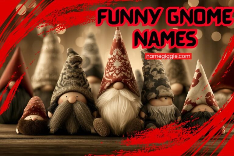 funny gnome names