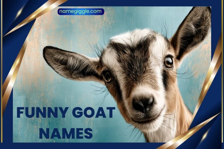 funny goat names