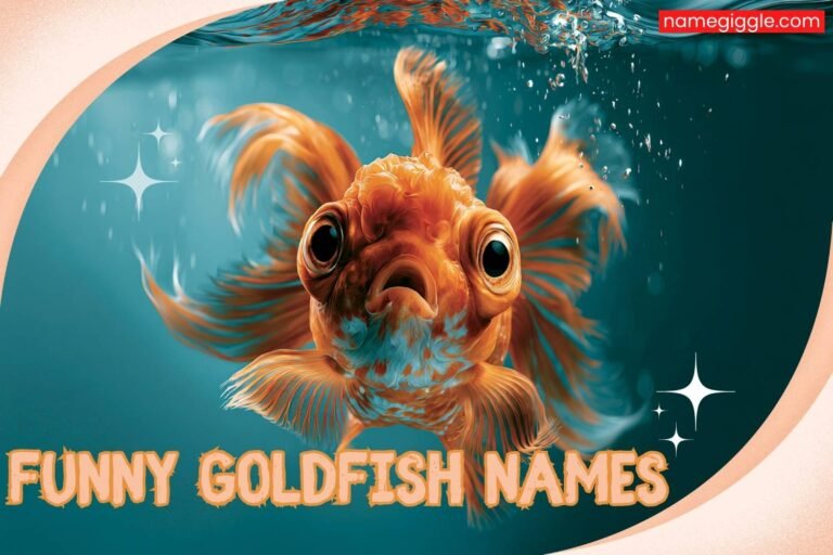 funny goldfish names