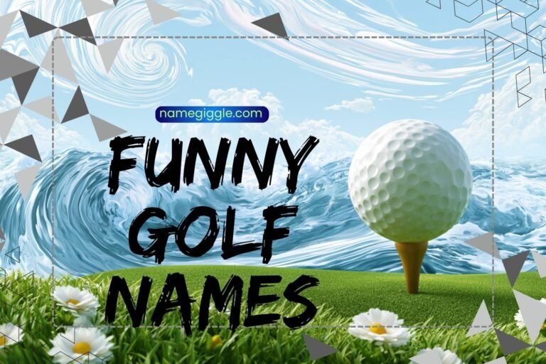funny golf names