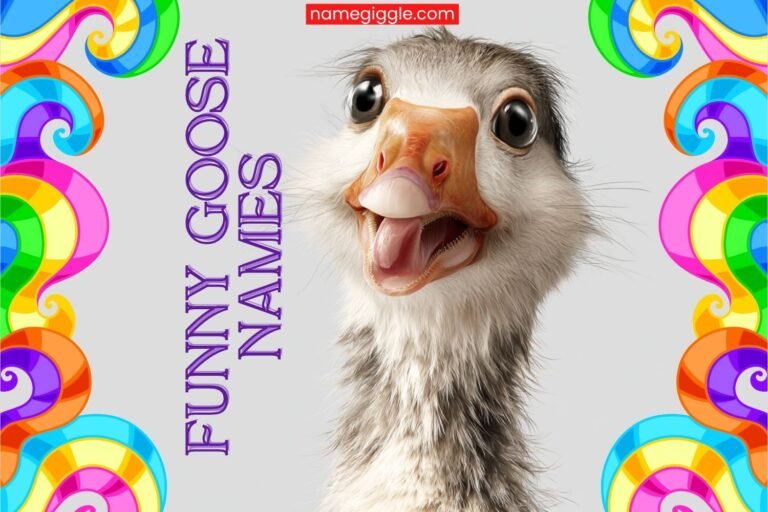 funny goose names