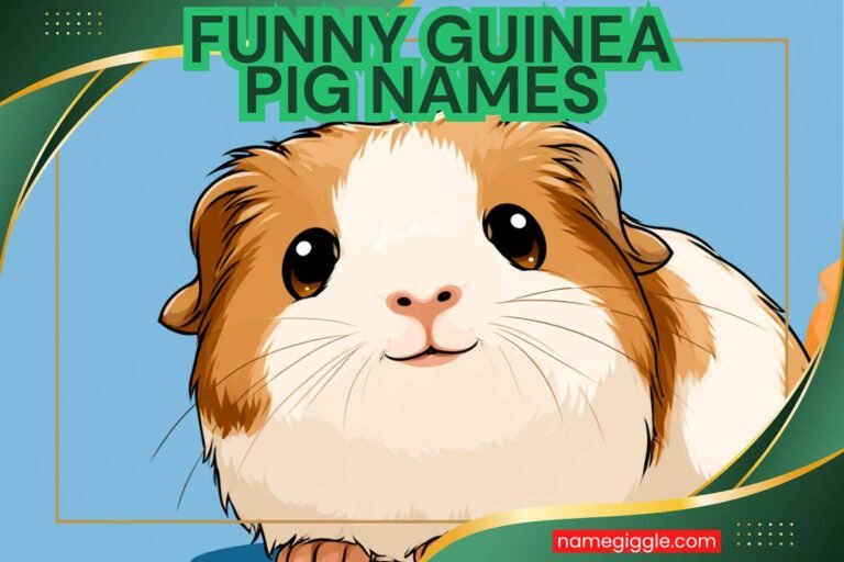 funny guinea pig names