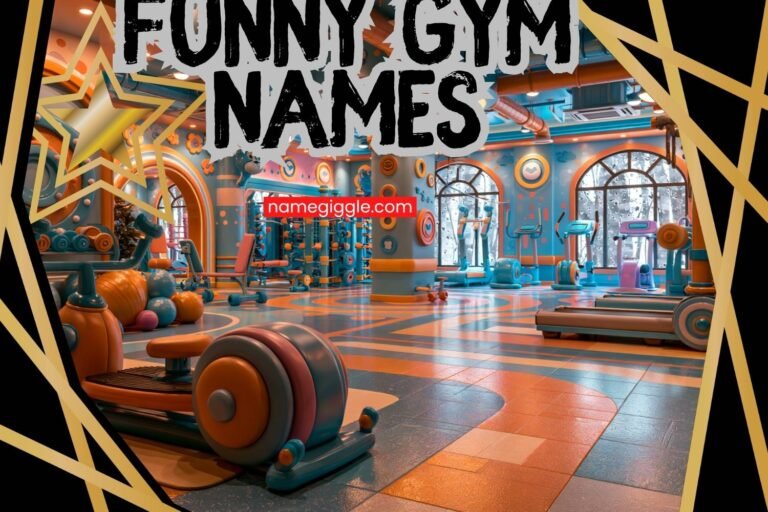 funny gym names