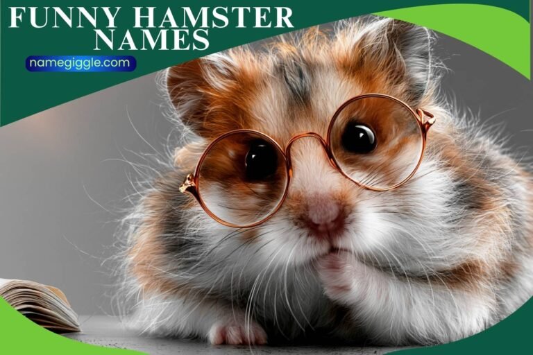 funny hamster names