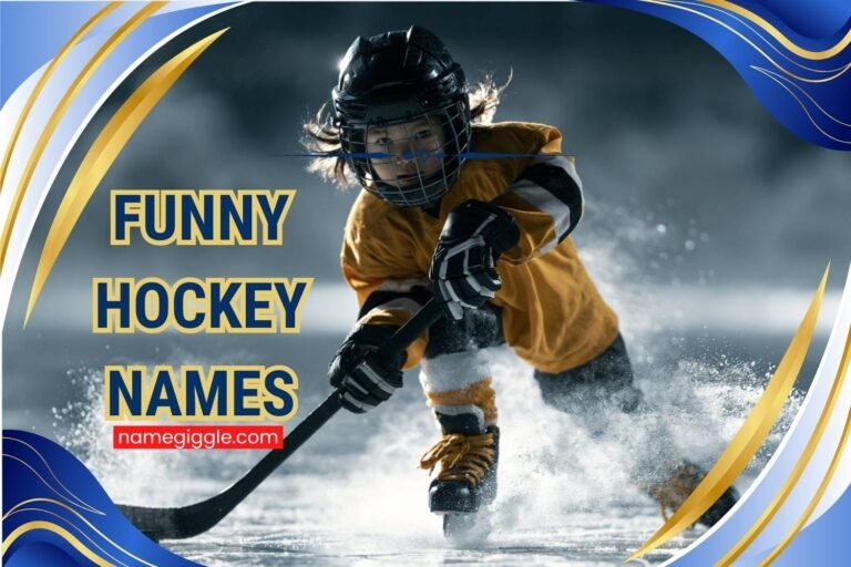 funny hockey names