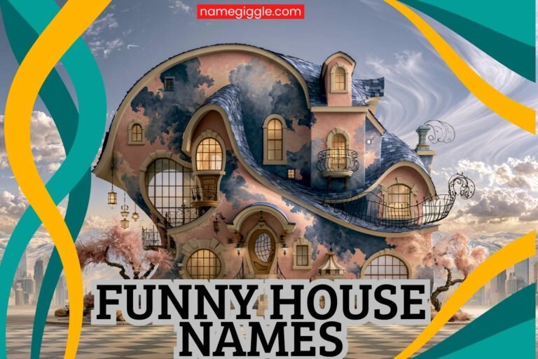 funny house names