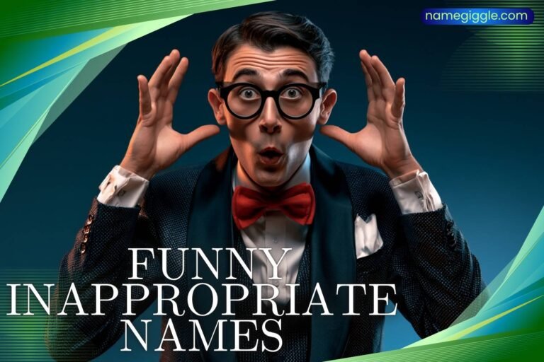 funny inappropriate names