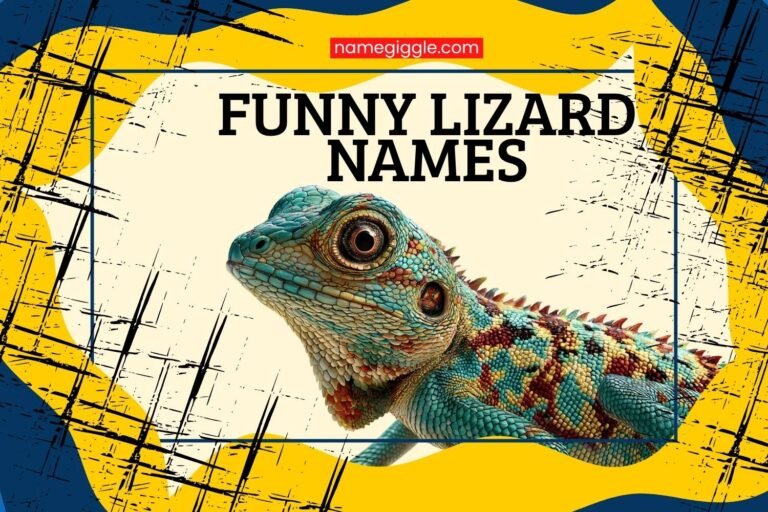 funny lizard names