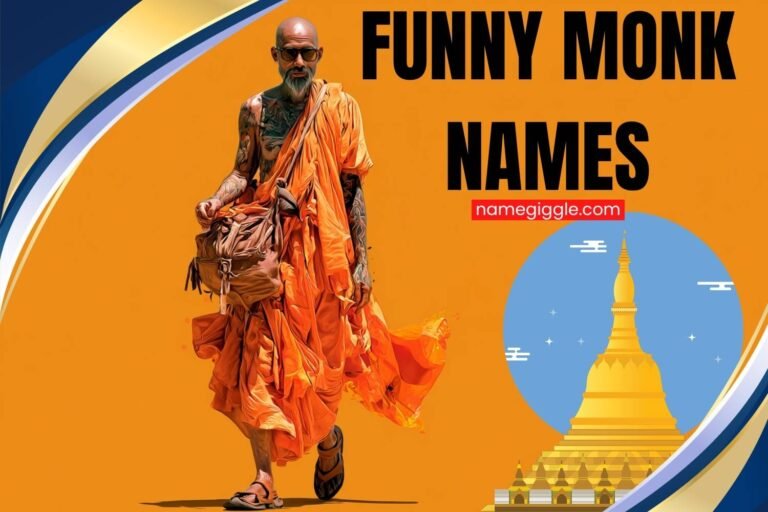 funny monk names