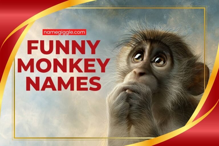 funny monkey names