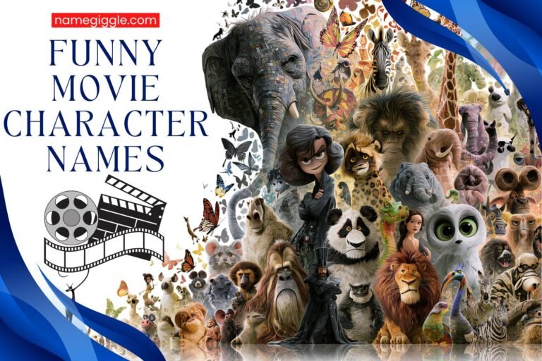 funny movie character names